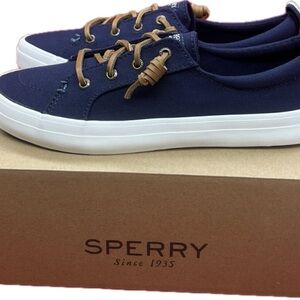 SPERRY Crest Vibe Women’s Canvas Sneaker NIB Sz.7 was $70